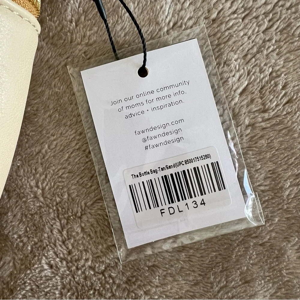 Fawn Design for Anthropologie The Bottle Bag in Tan/Sand